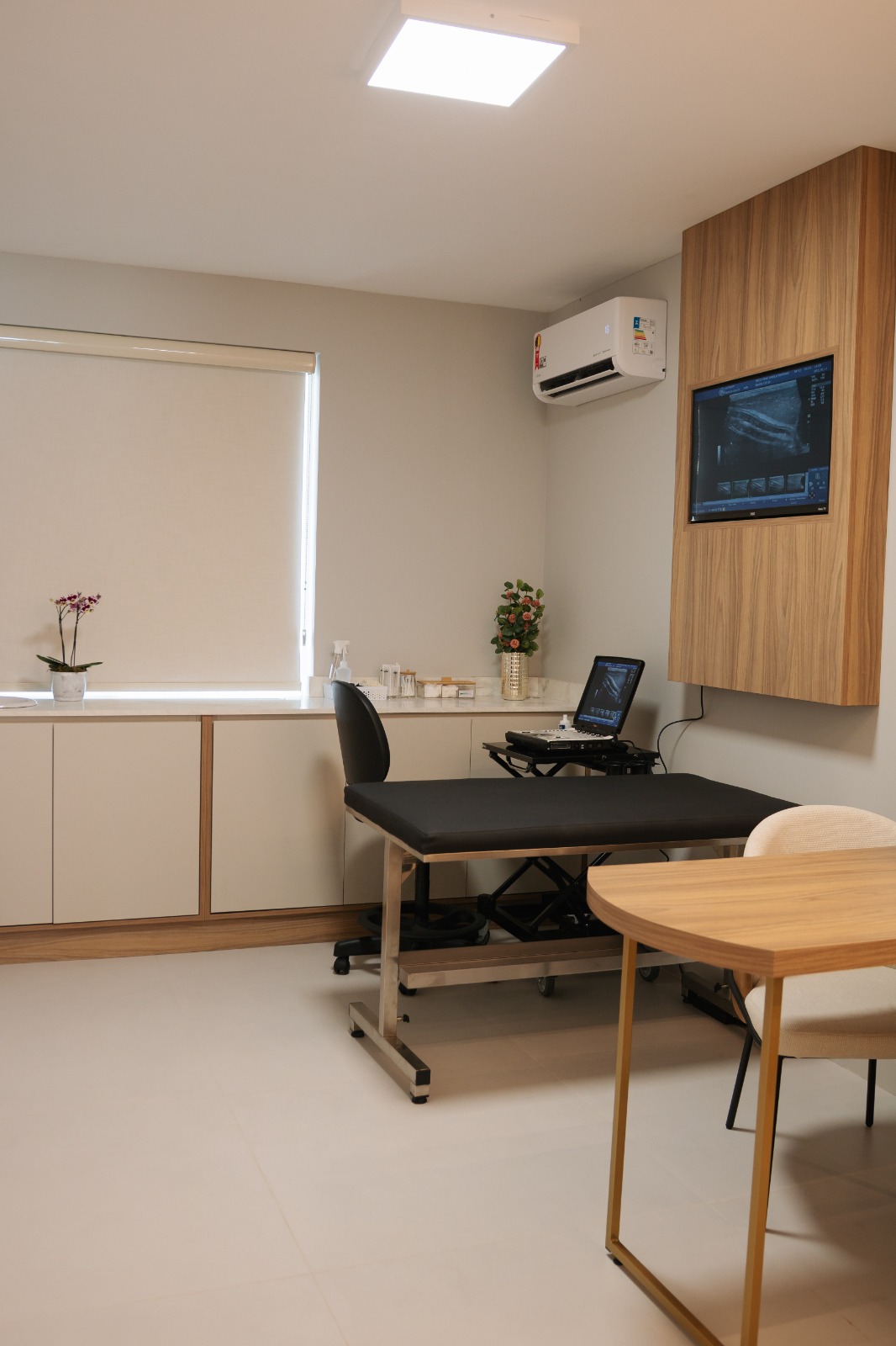 Sala de ultrassom da Exavet